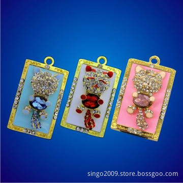 Cat Jewelry Key Chain USB Flash Drive
